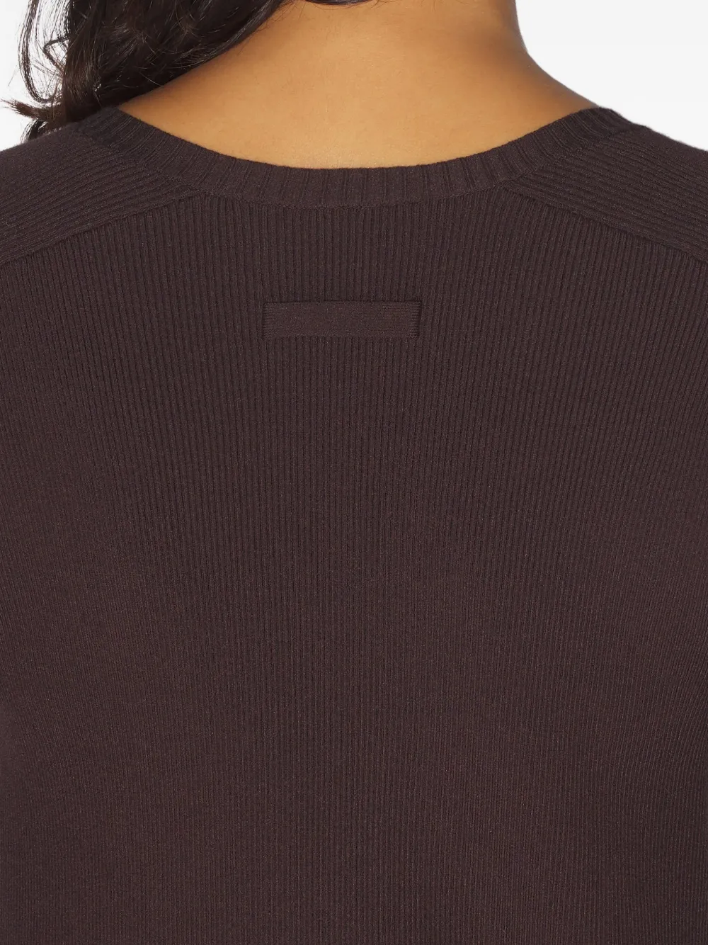 Jean Paul Gaultier Long-sleeve Buttoned Cardigan In Brown