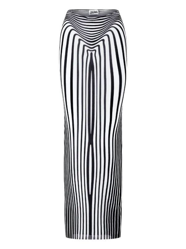 JEAN PAUL GAULTIER フリンジスカート 32547738_62672100_600.jpg