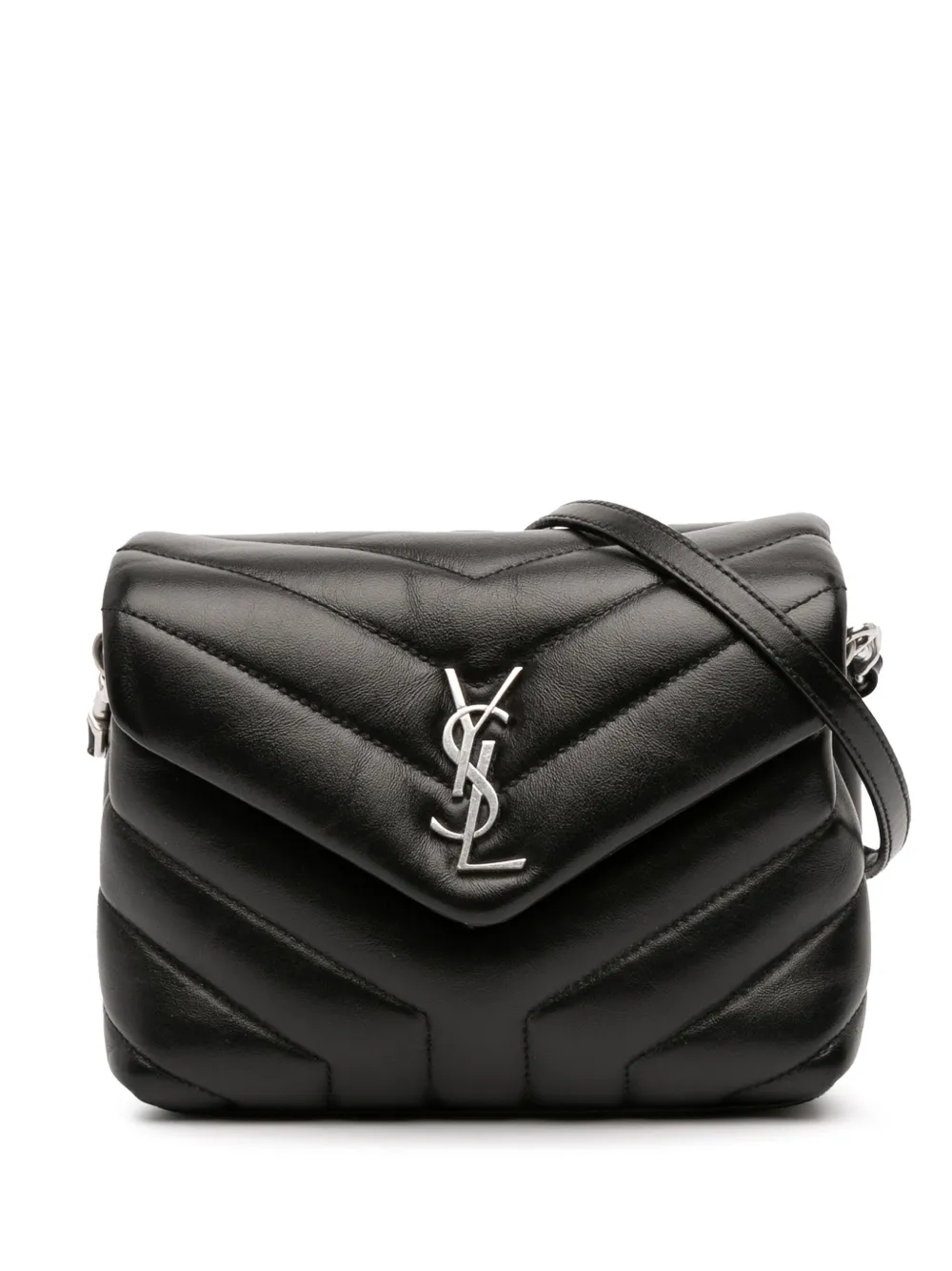 Saint Laurent Pre-Owned 2018 Toy Leather Monogram LouLou crossbody bag | Black | Image 1