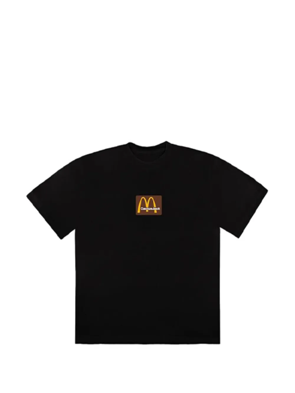 Travis Scott x McDonald's Sesame T-shirt - Zwart