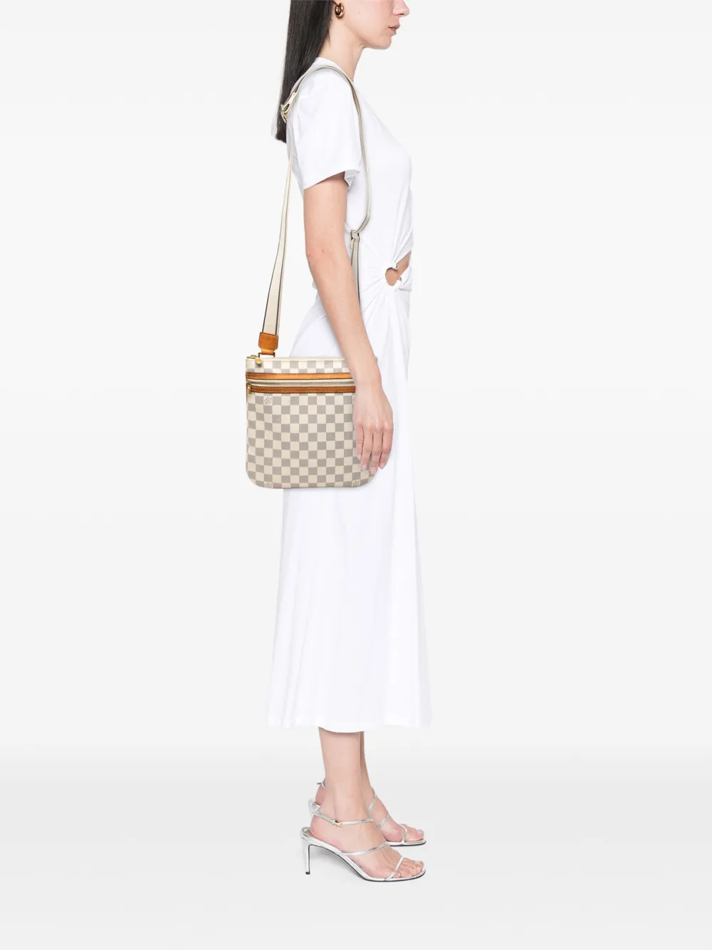 Louis Vuitton Pre-Owned Damier Azur Pochette Bosphore 斜挎包（2008年典藏款） | 典藏臻品 | Image 2