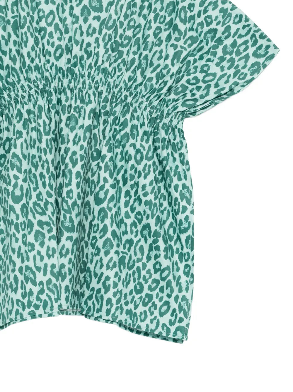 Andorine Tuniek met tie-dye print Groen