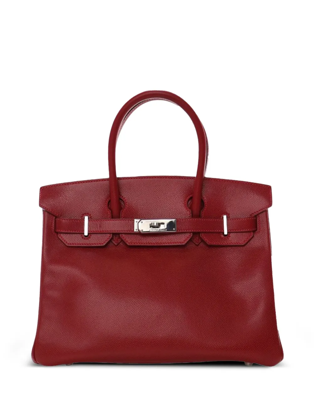 Hermès Pre-Owned bolsa de mano Epsom Birkin Retourne 30 2003 | rojo | Image 1