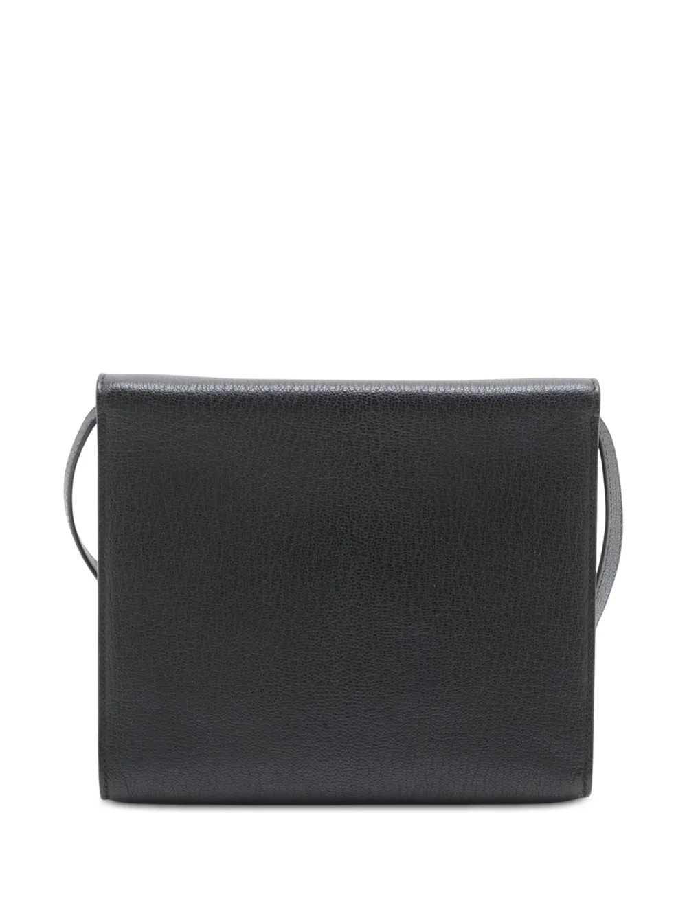 Pre-owned Hermes 2021 Chevre Mysore Clic 16 Crossbody Bag In Black