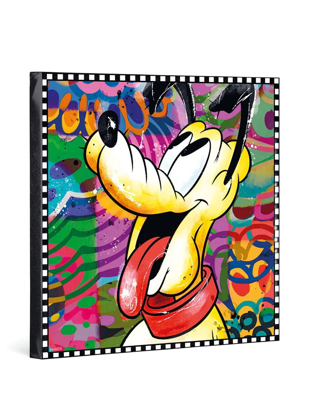Egan Pluto Forever & Ever Painting (70cm X 70cm) In Yellow