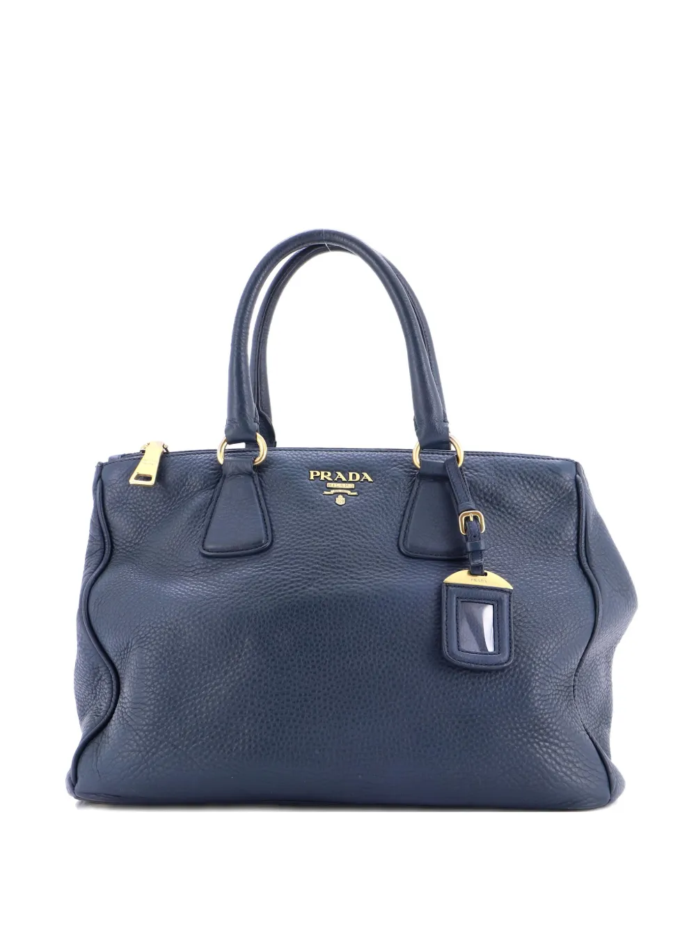 Prada Pre-Owned Double Zip Convertible Vitello Daino Large tote bag - Prada Pre-Owned Double Zip Convertible Vitello Daino Large tote bag -