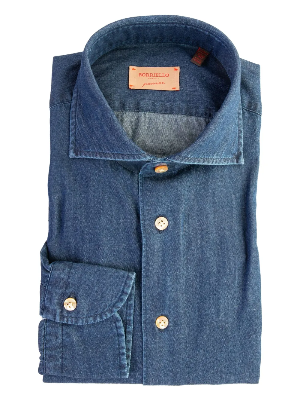 BORRIELLO NAPOLI button-up shirt | Blue | Image 1