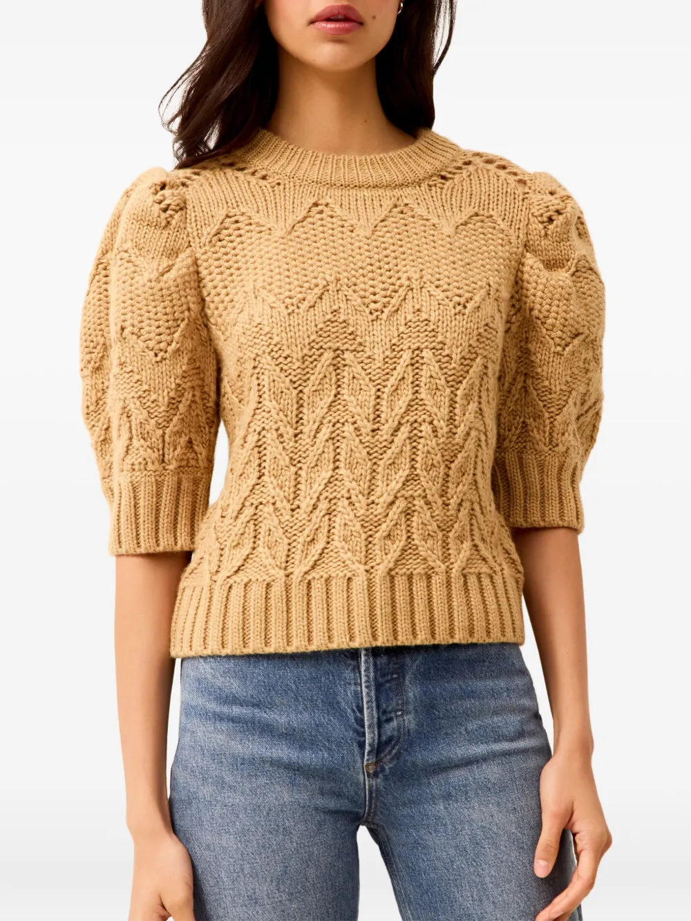 Marie Oliver Vayda Sweater In Brown