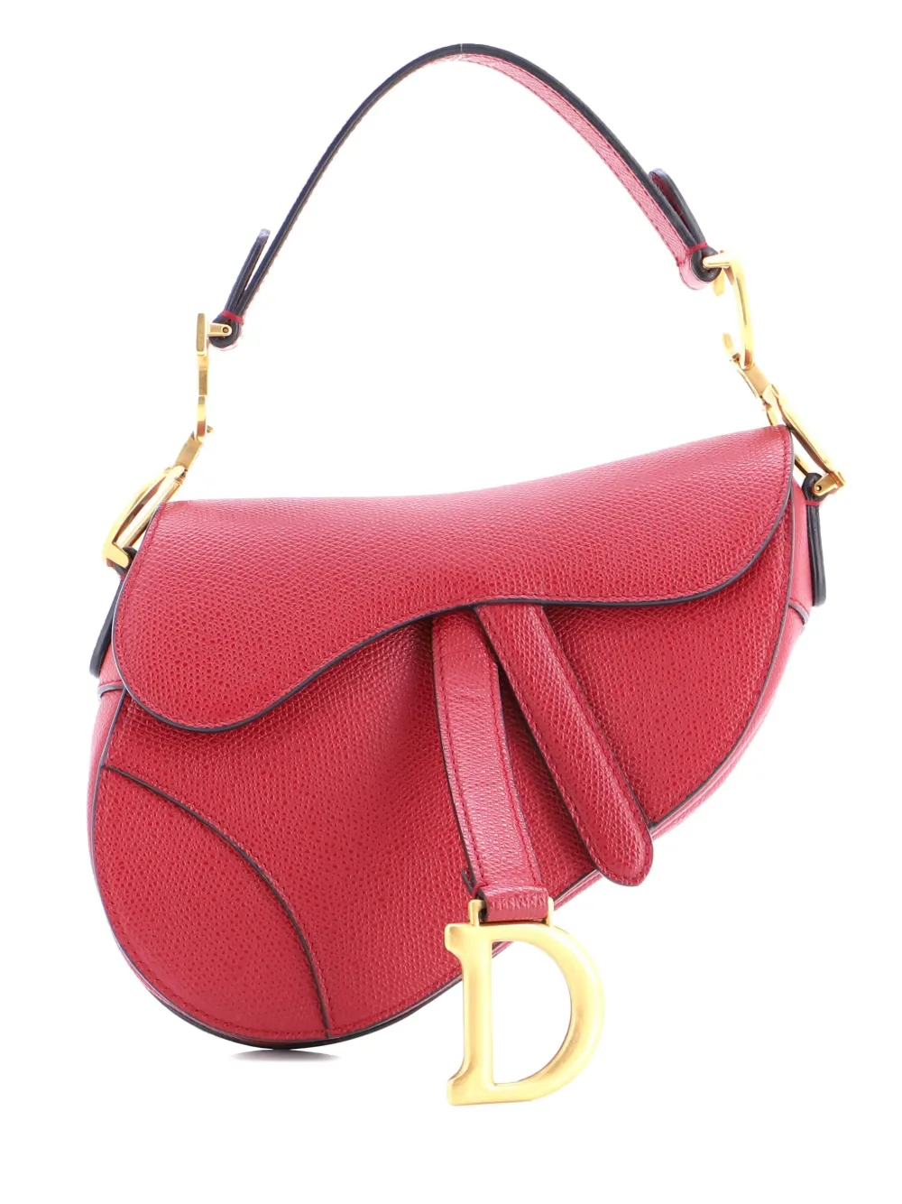 Christian Dior Pre-Owned Saddle Handbag Leather Mini shoulder bag - Christian Dior Pre-Owned Saddle Handbag Leather Mini shoulder bag -