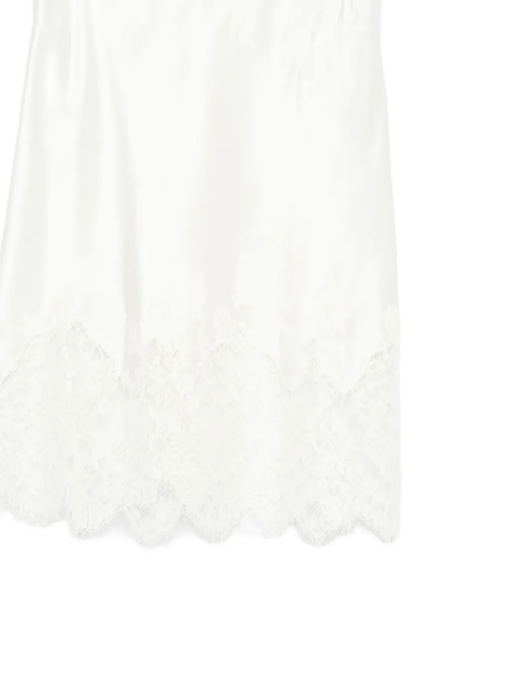 Lace Straight-Neckline Slip