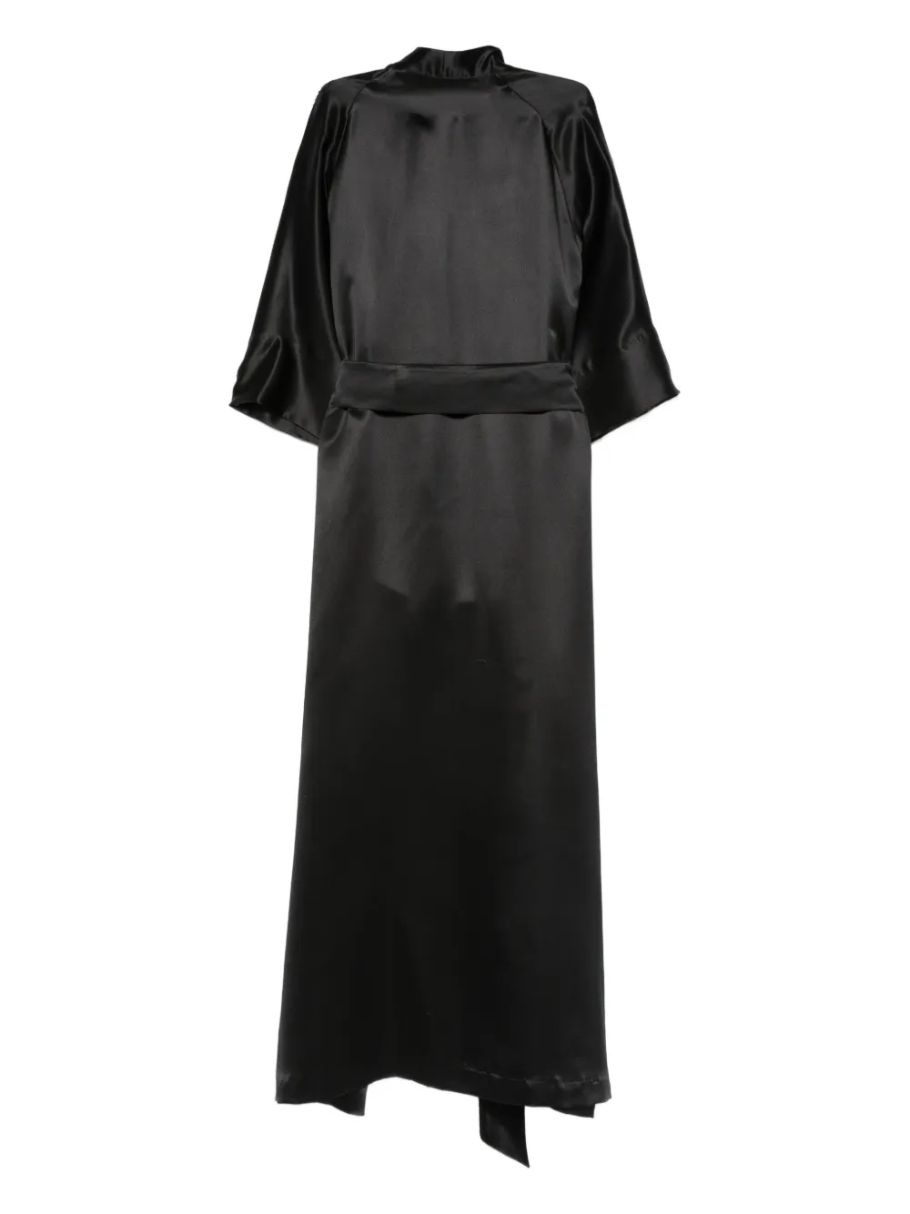 Carine Gilson Embroidered Robe In Black