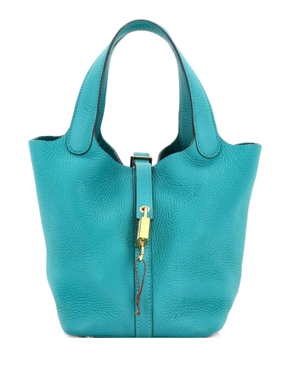 Hermès Pre-Owned Picotin Lock Bag Clemence PM bucket bag | azul | Image 1