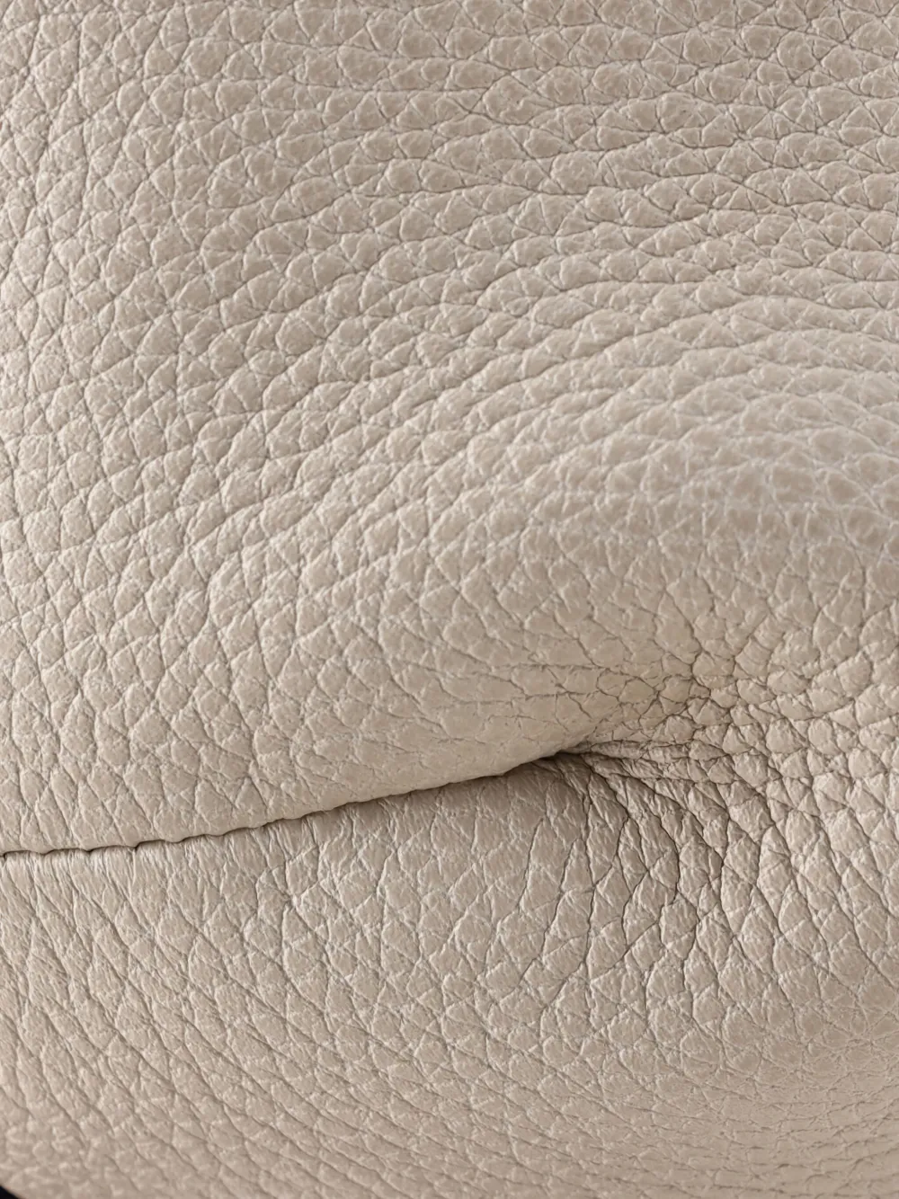 Pre-owned Gucci Logo Printed Leather Small Belt Bag In Neutral