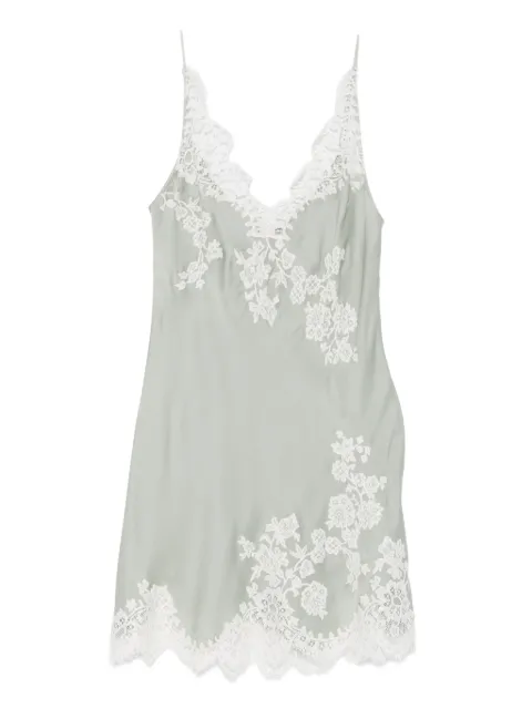 Carine Gilson lace-detail V-neck slip