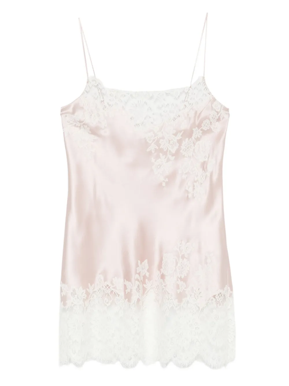 Carine Gilson Nachthemd mit Spitze - Rosa