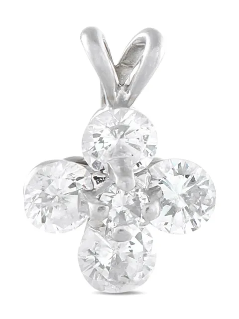 LB Exclusive platinum diamond pendant