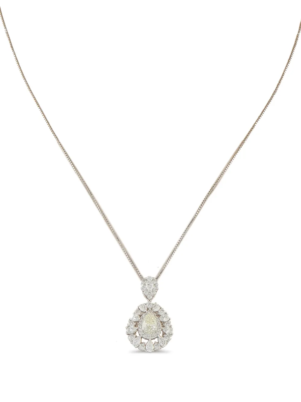 LB Exclusive platinum diamond necklace - Argento
