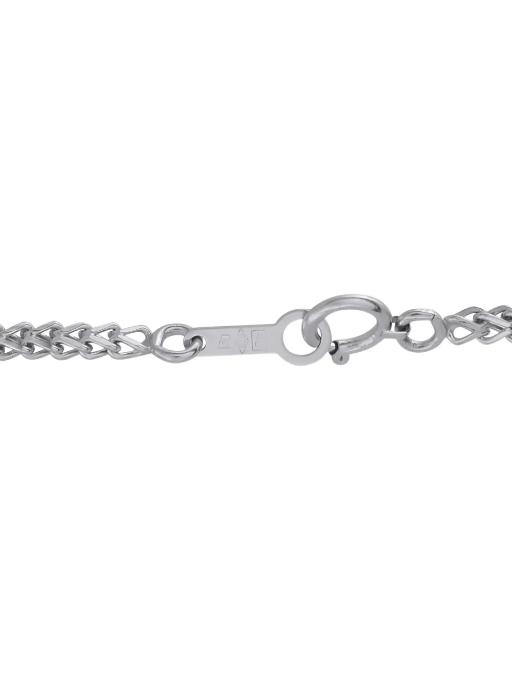 LB EXCLUSIVE Pre-owned Platinum Diamond And Pearl Necklace In Silver