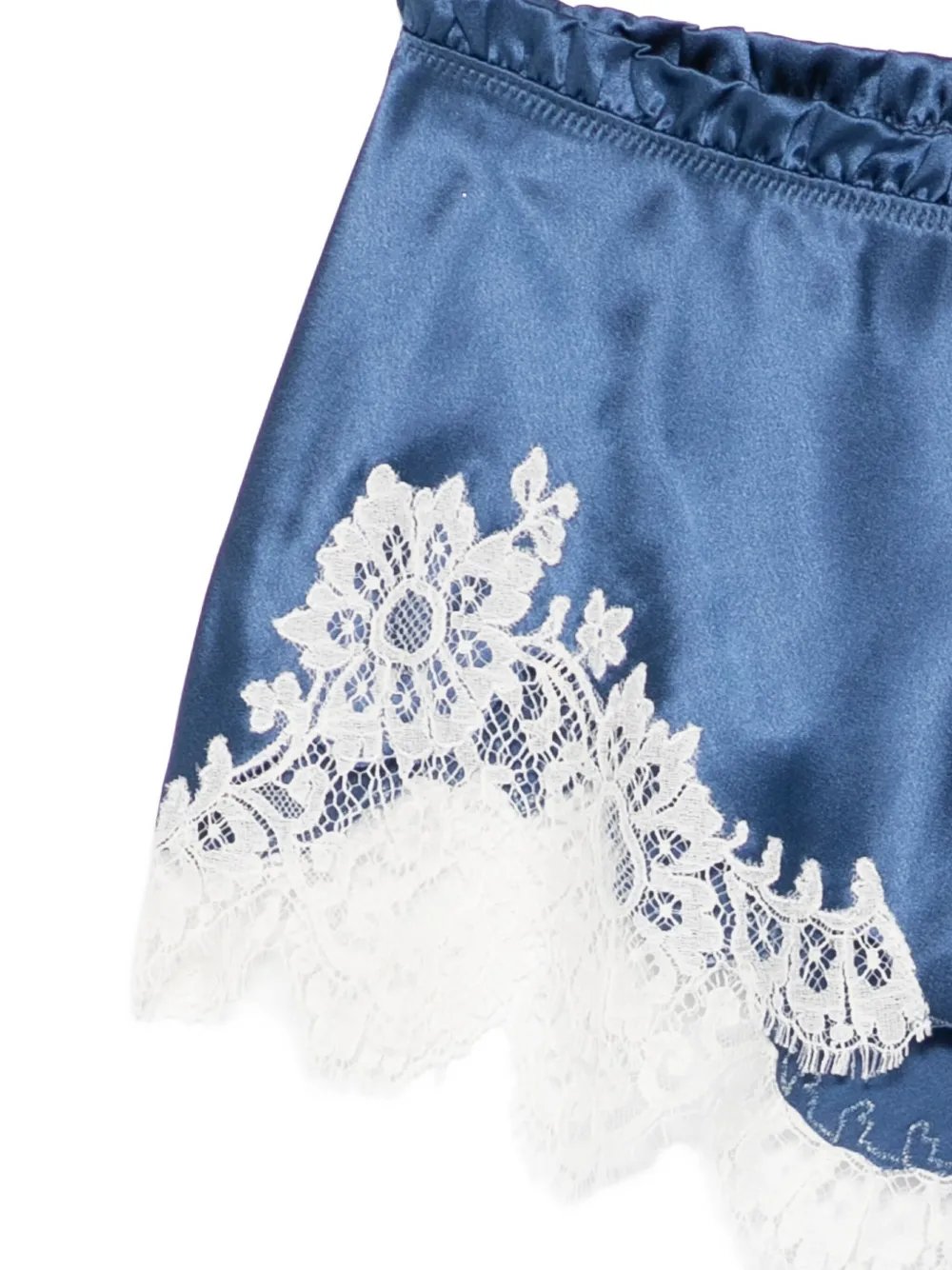 lace-detail pyjama bottom