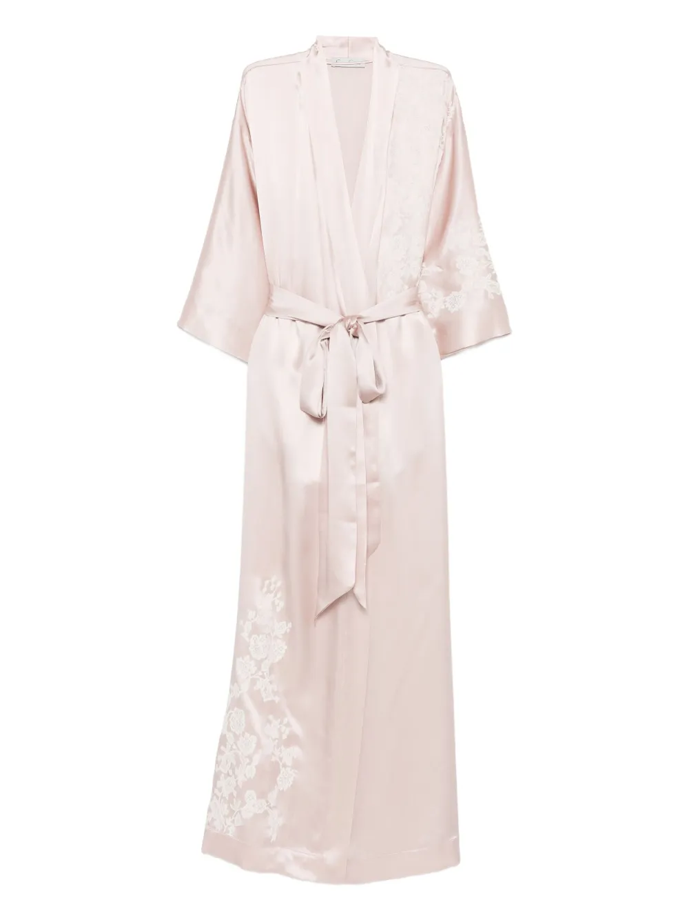Carine Gilson Morgenmantel aus Seide - Rosa