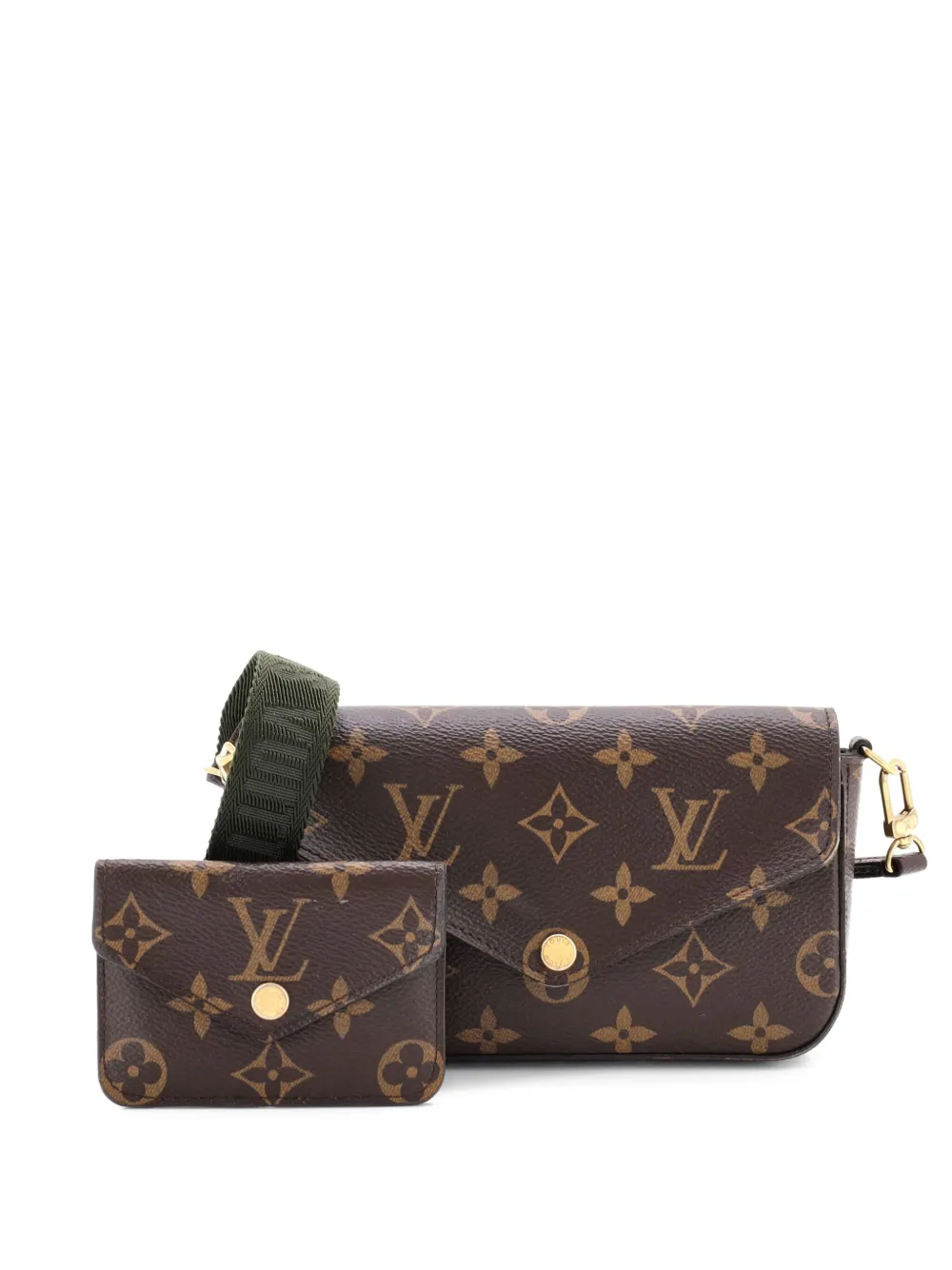 Louis Vuitton Pre-Owned Felicie Strap & Go Handbag Monogram Canvas