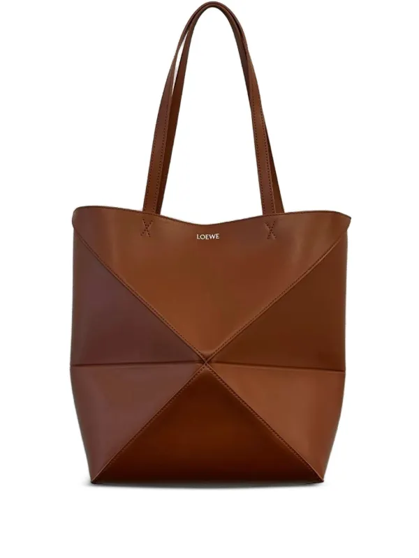 LOEWE パズル フォルド ショルダーバッグ M | ブラウン | FARFETCH JP