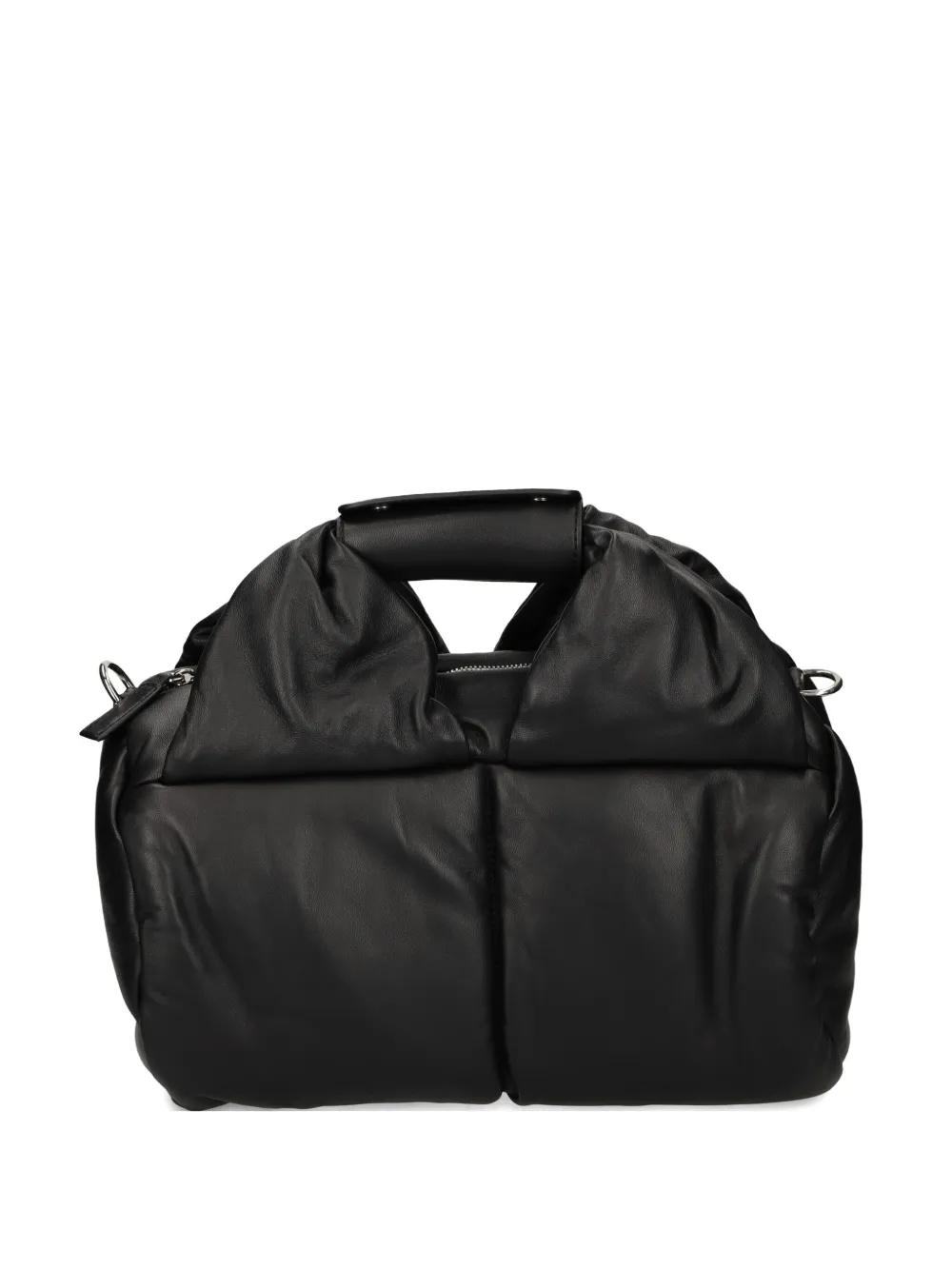 Vic Matie panelled padded tote bag | Black | Image 1
