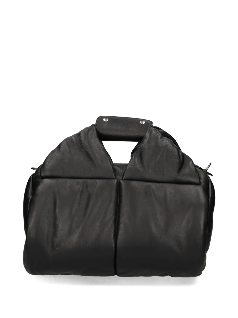 Vic Matie panelled padded tote bag - Zwart