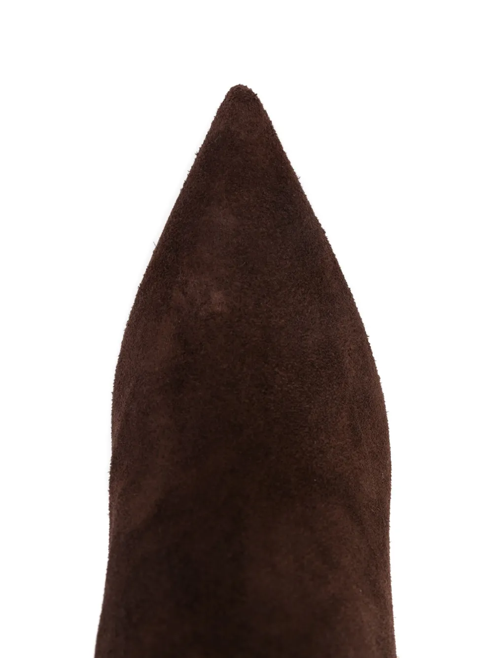 Jimmy Choo 90 mm Franki suède laarzen Bruin