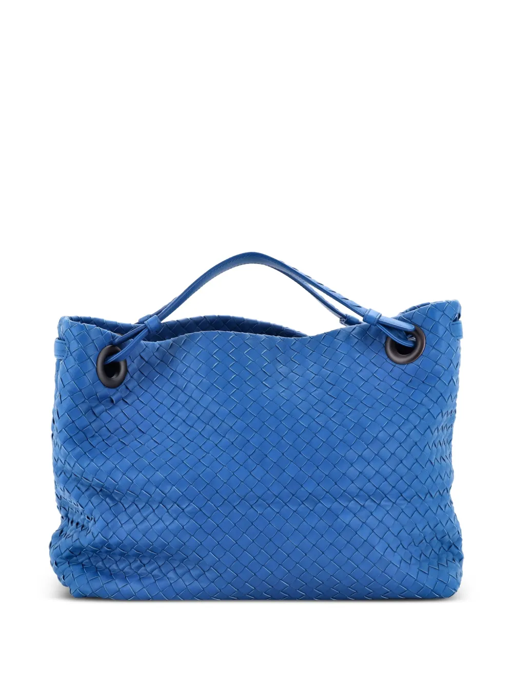 Bottega Veneta Pre-Owned Bella Intrecciato Nappa Medium tote bag - Blu