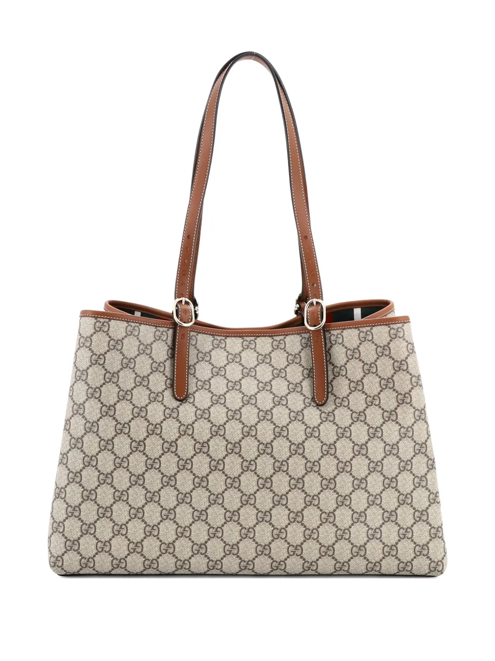 Gucci Pre-Owned Emblem GG Coated Canvas Large tote bag | Pre-Owned | Image 2