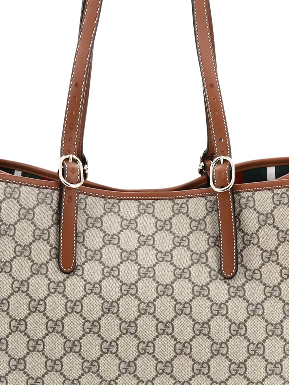 Gucci Pre-Owned Emblem GG Coated Canvas Large tote bag | Estilos de archivo | Image 2