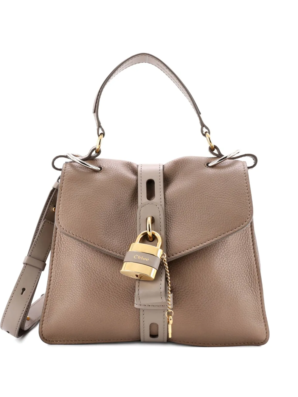 Chloé Pre-Owned Aby Day Bag Leather Medium shoulder bag - ニュートラル