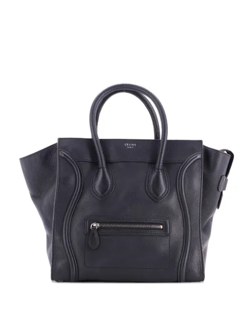 Celine Pre-Owned Luggage Bag Grainy Leather Mini tote bag