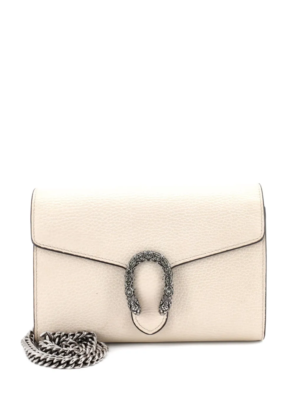 Gucci Pre-Owned Dionysus Chain Wallet Leather with Embellished Detail