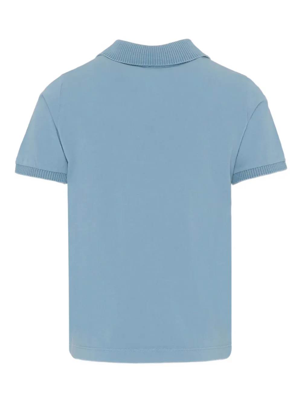 Fay Short-sleeved Polo Shirt In Blue