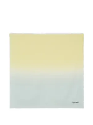 Jil Sander グラデーション スカーフ | オレンジ | FARFETCH JP