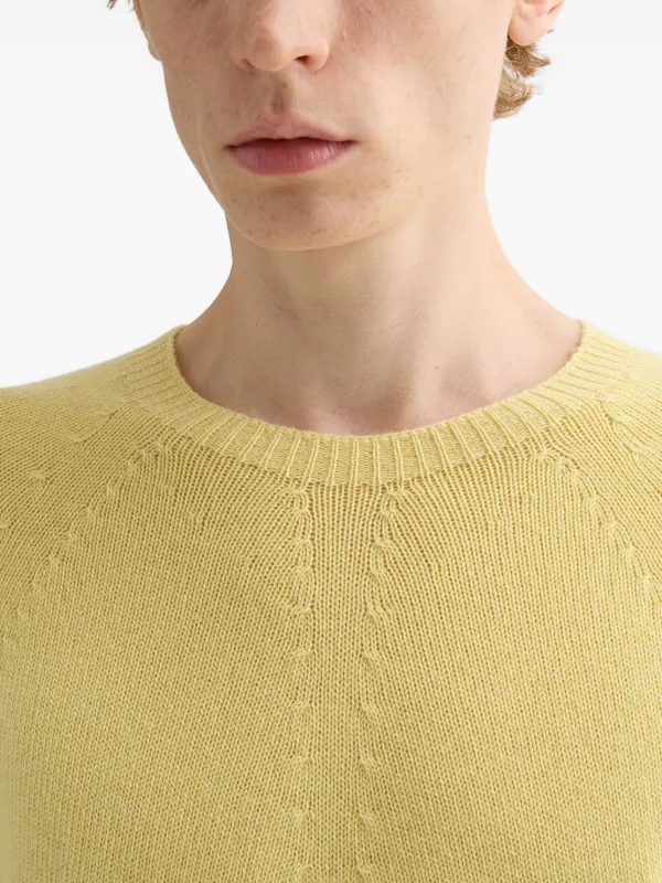 Jil Sander クルーネック セーター | イエロー | FARFETCH JP