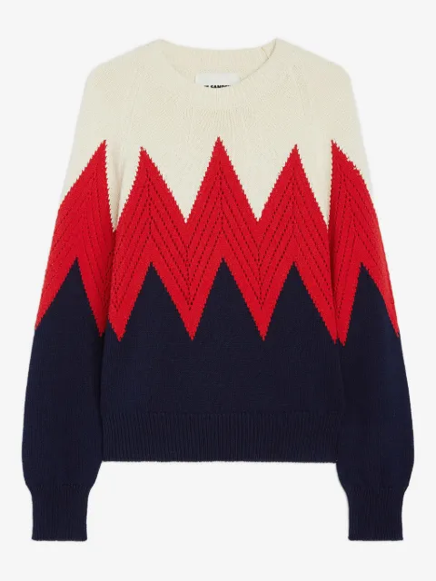 Jil Sander Pullover mit Pointelle-Detail