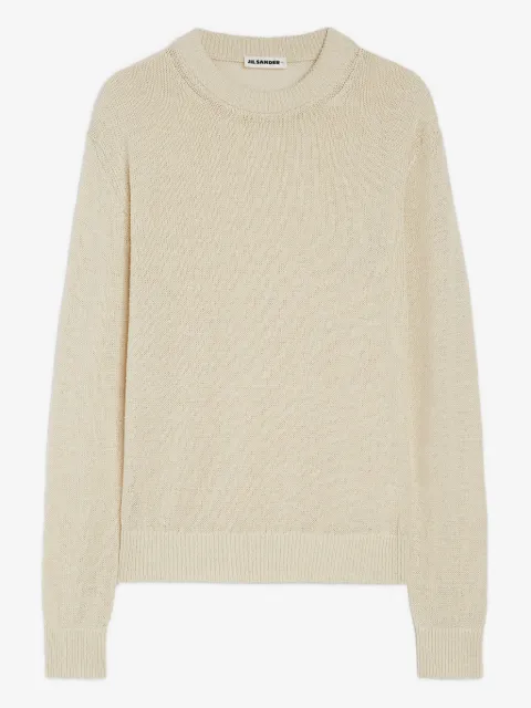 Jil Sander sudadera de tejido grueso