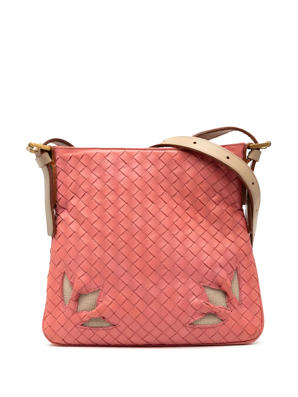 Bottega Veneta Pre-Owned 2000-2007 Nappa Intrecciato crossbody bag - Rosa
