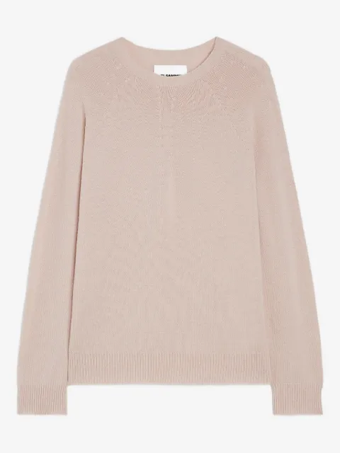 Jil Sander cashmere blend crew-neck sweater