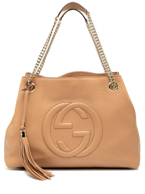 Gucci Pre-Owned 2016-2025 Medium Leather Soho Chain tote bag