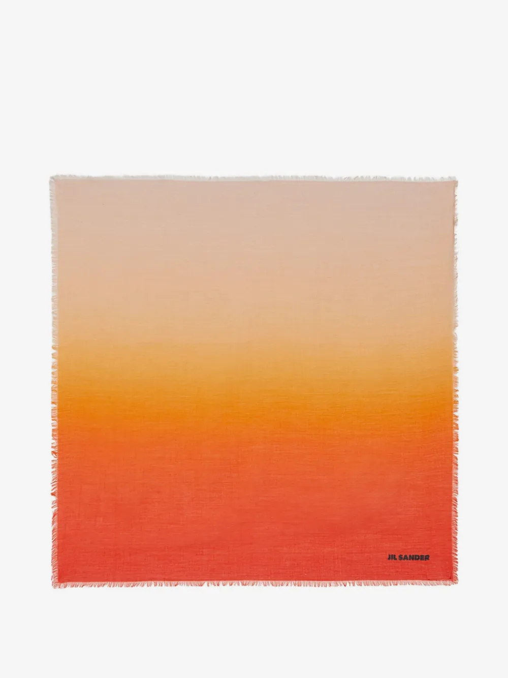 Jil Sander cashmere blend foulard | Orange | Image 1