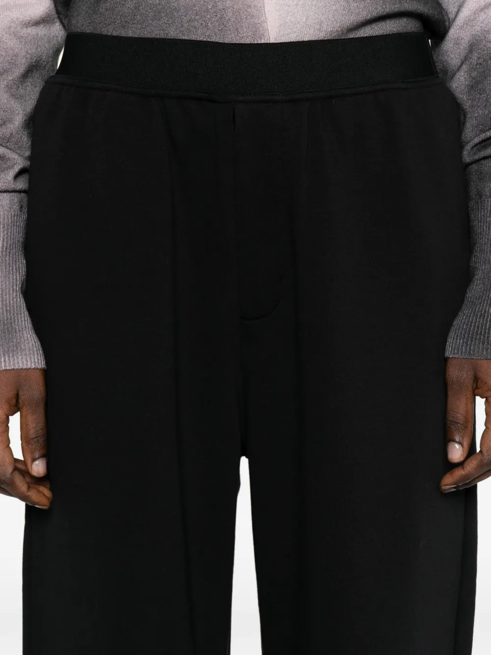 MM6 Maison Margiela Elastische broek Zwart