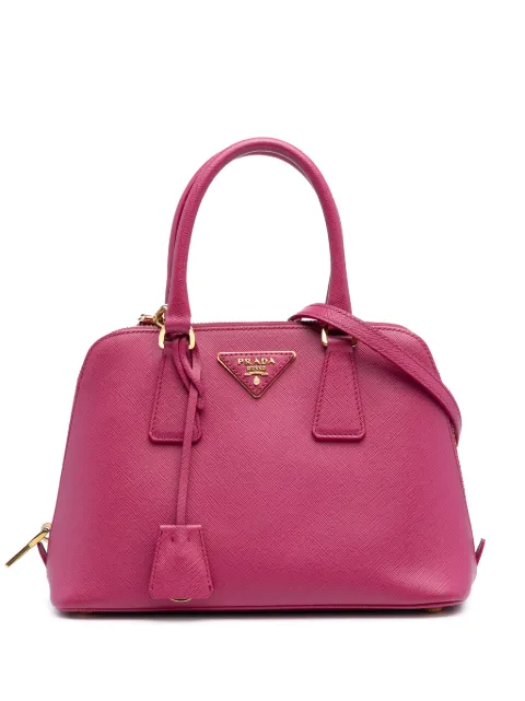 Prada Pre-Owned 2010-2025 Small Saffiano Lux Promenade satchel