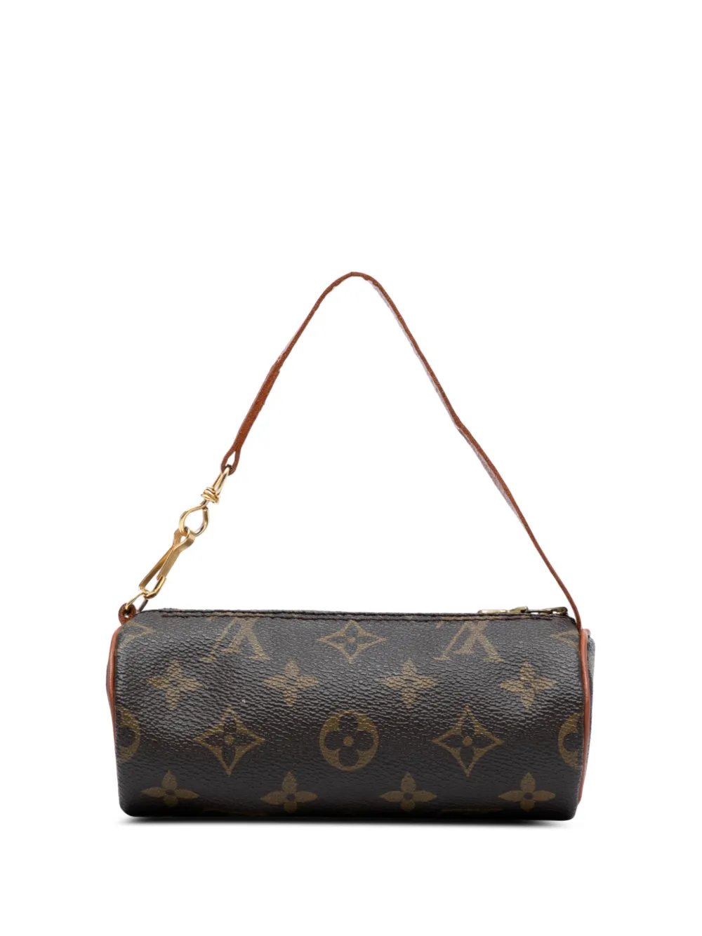 Louis Vuitton Pre-Owned 1990-2025 モノグラム パピヨン ポシェット ハンドバッグ - ブラウン Louis Vuitton Pre-Owned 1990-2025 モノグラム パピヨン ポシェット ハンドバッグ - ブラウン