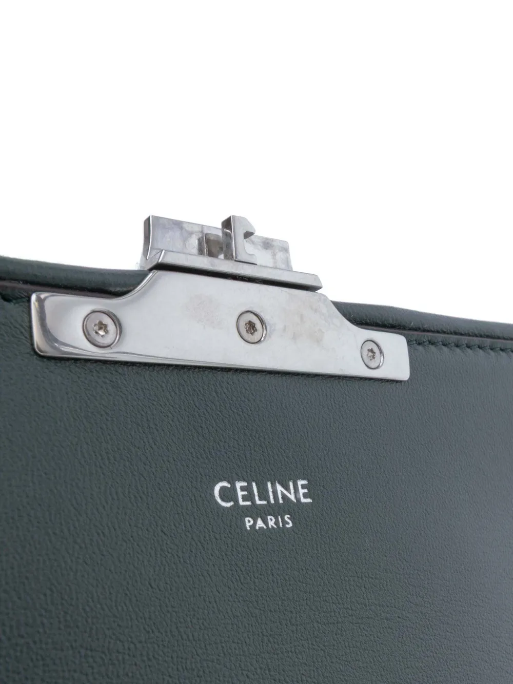 2000-2025 Shearling Triomphe Chain Shoulder Bag