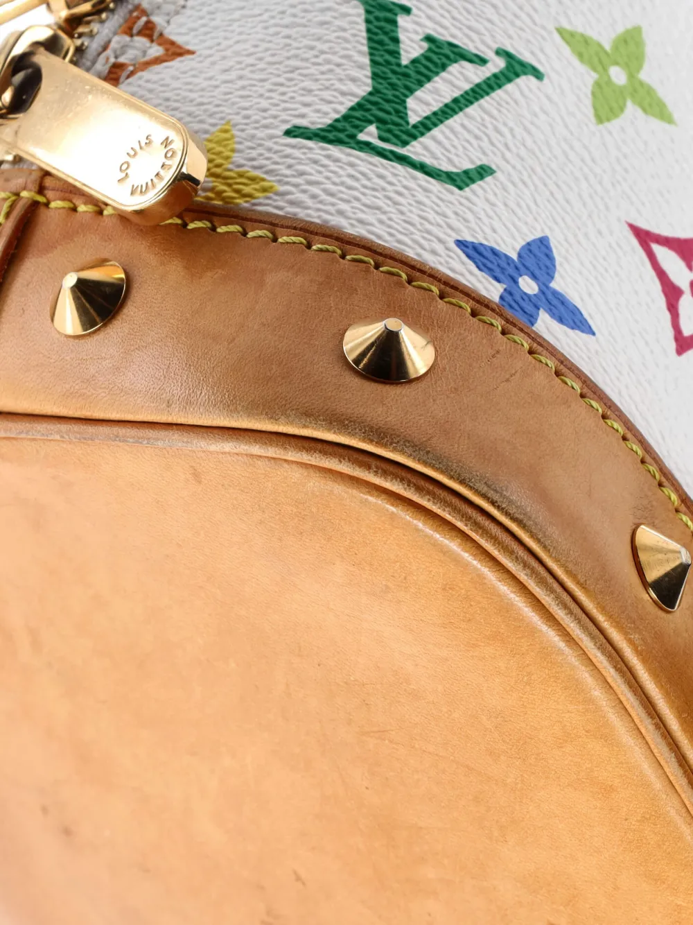 Alma Handbag Monogram Multicolor Pm Satchel
