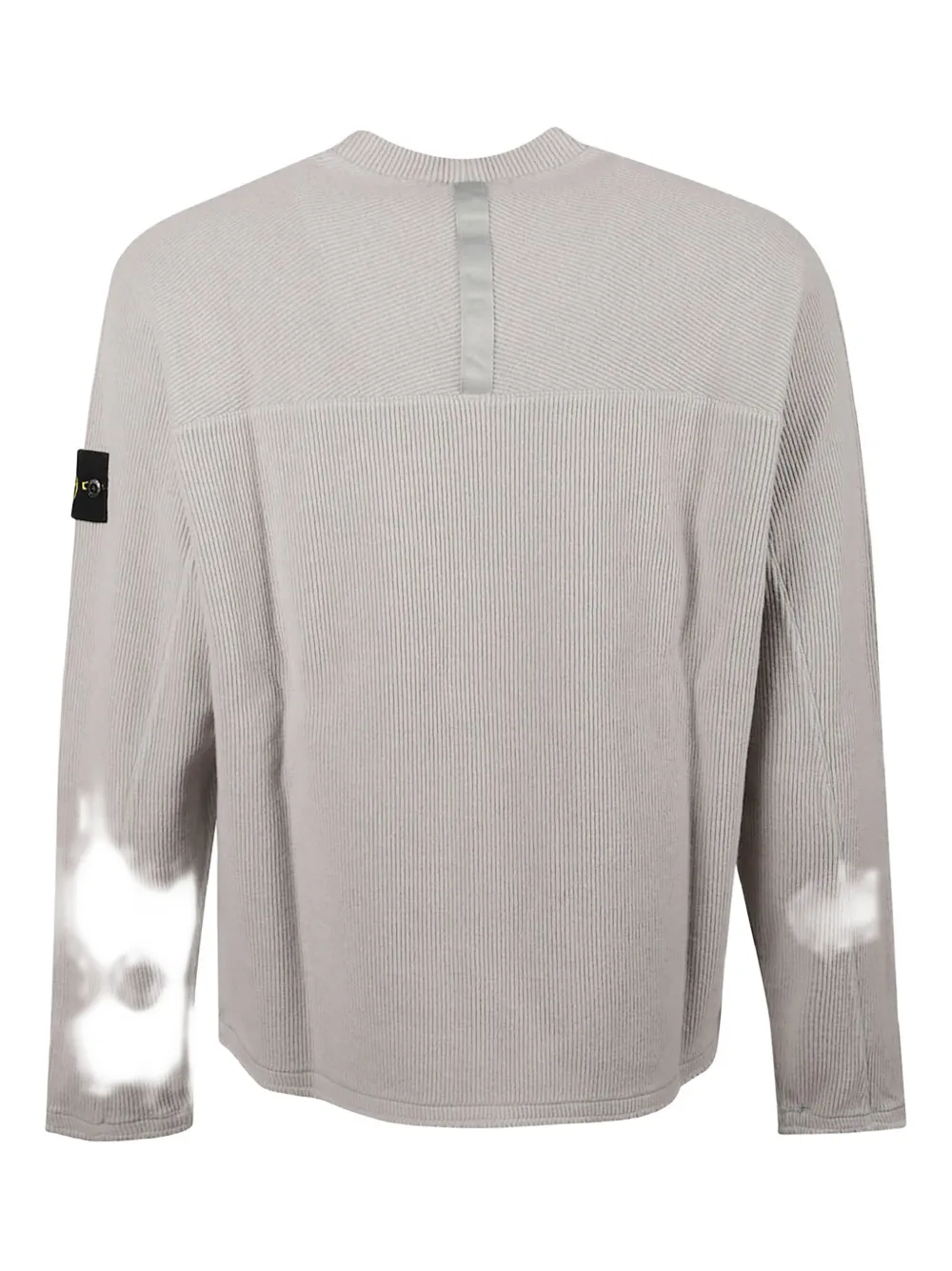 Stone Island logo-patch sweater - Grijs